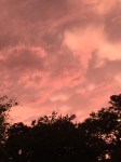 The sky and air turned red after wards. Very scary